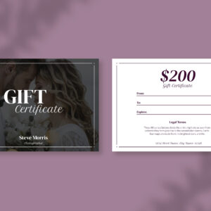 Gift Certificates